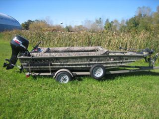 Duck Boat Blind