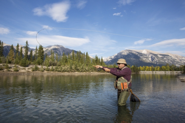 Fly fishing